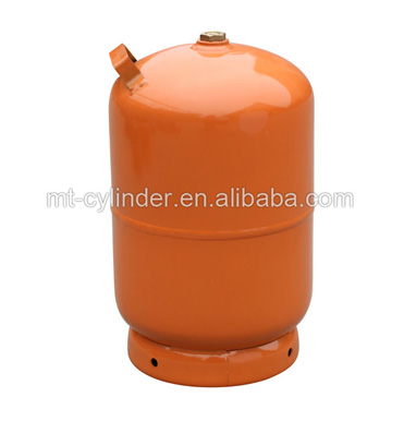 5kg portable empty Lpg gas cylinder   				