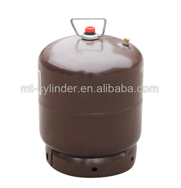 3kg double wire mouth Lpg gas cylinder for camping					